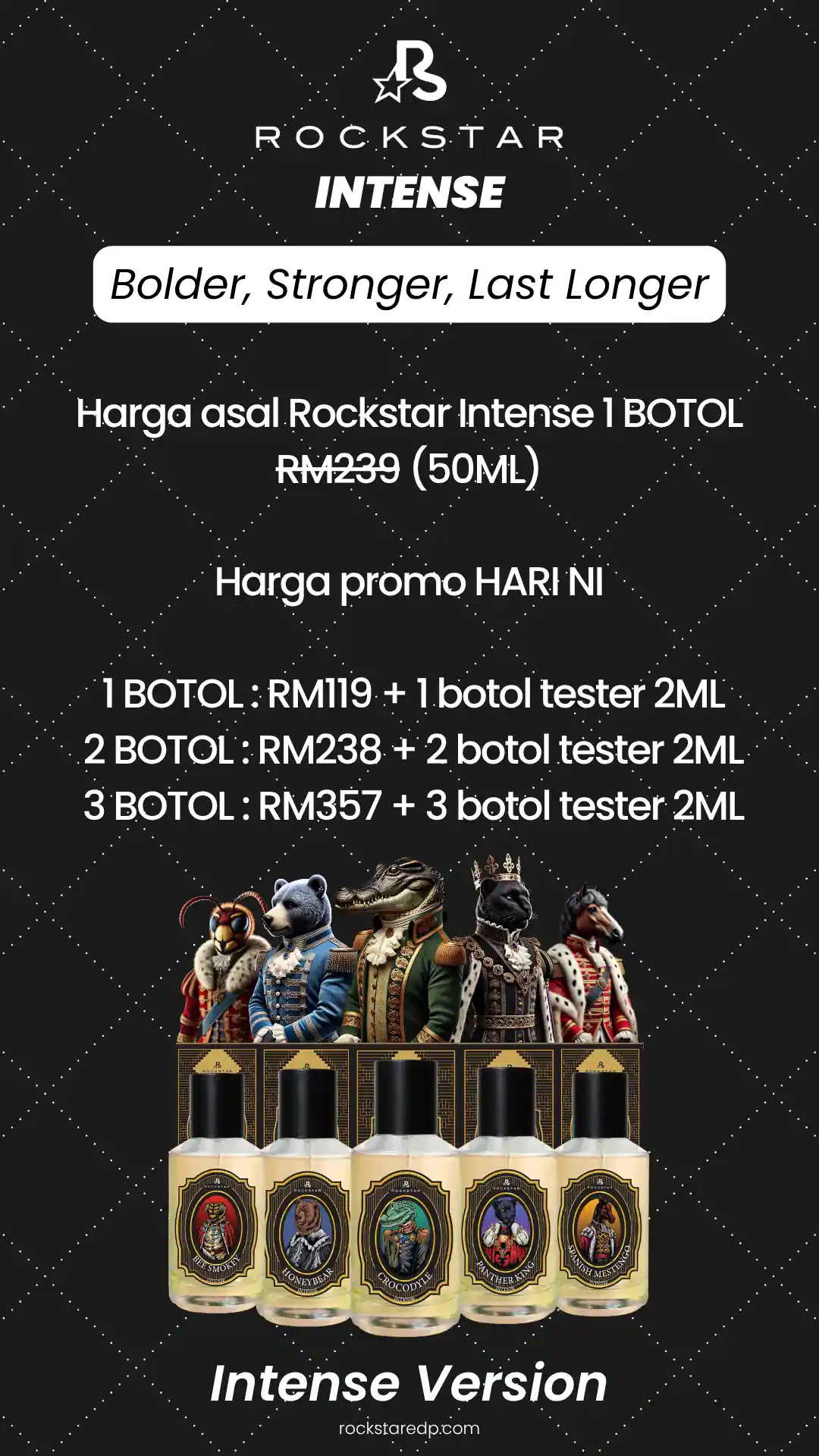 Price List Intense Grey